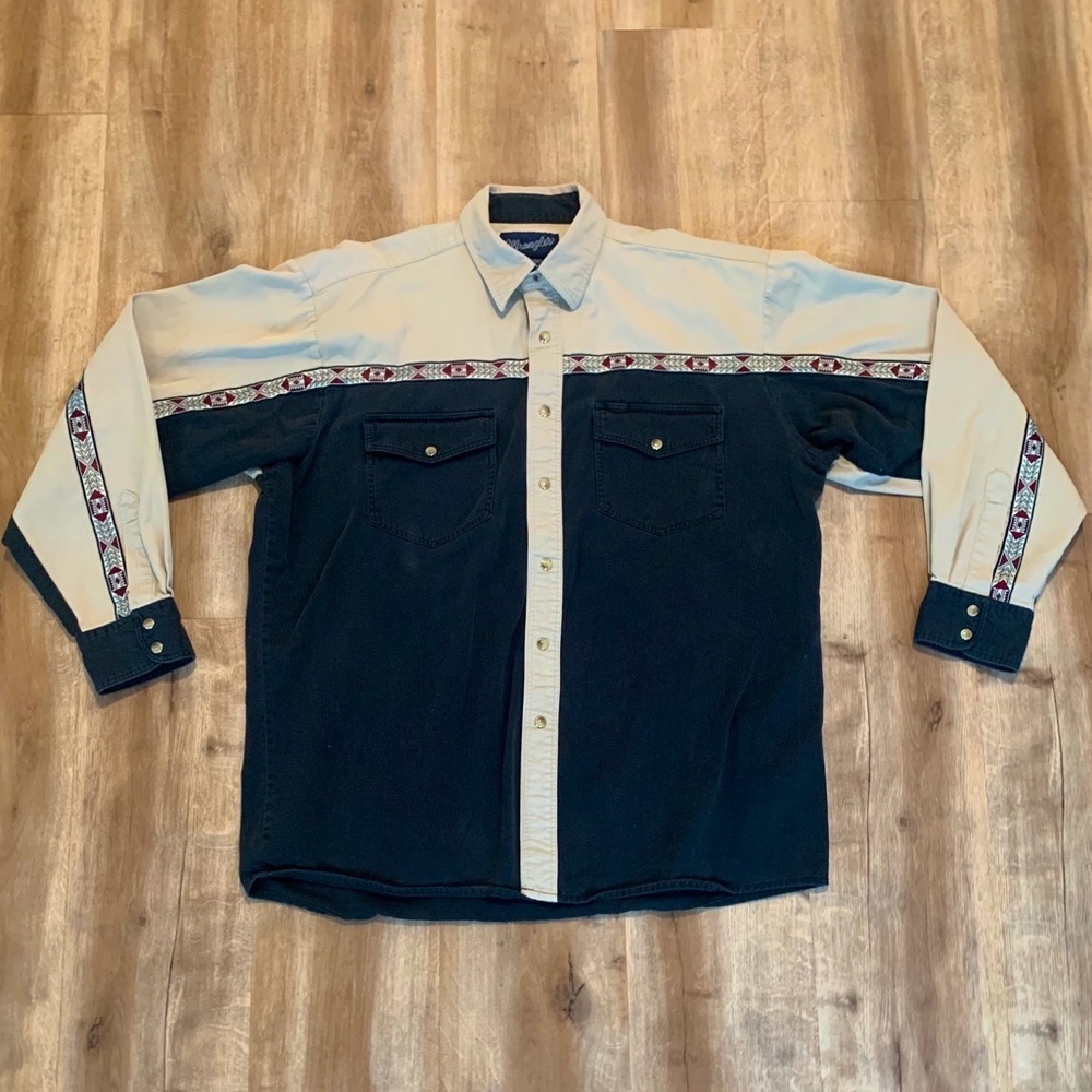 Wrangler Western Button Down Shirt